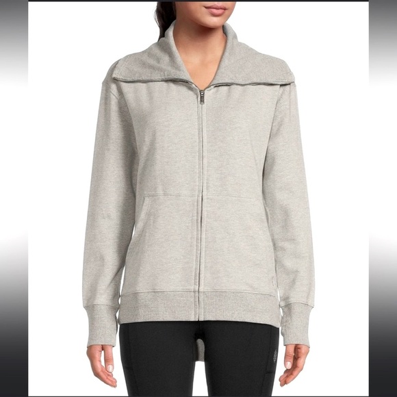 FREE PEOPLE Baseline Zip Up Sweatshirt - Picture 1 of 7